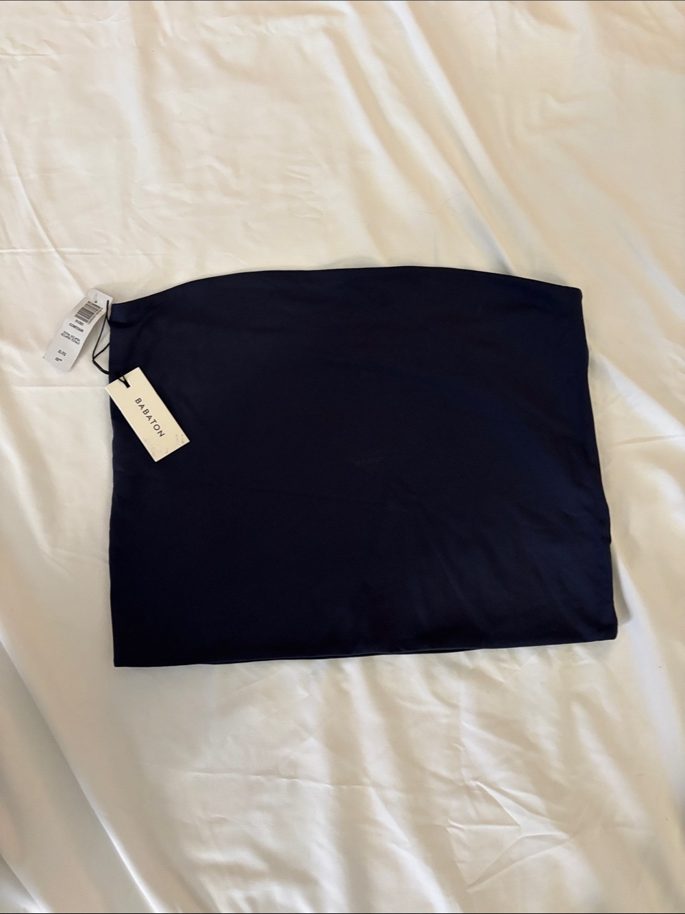 Babaton by Aritzia Navy Blue Contour Tube Top!!!